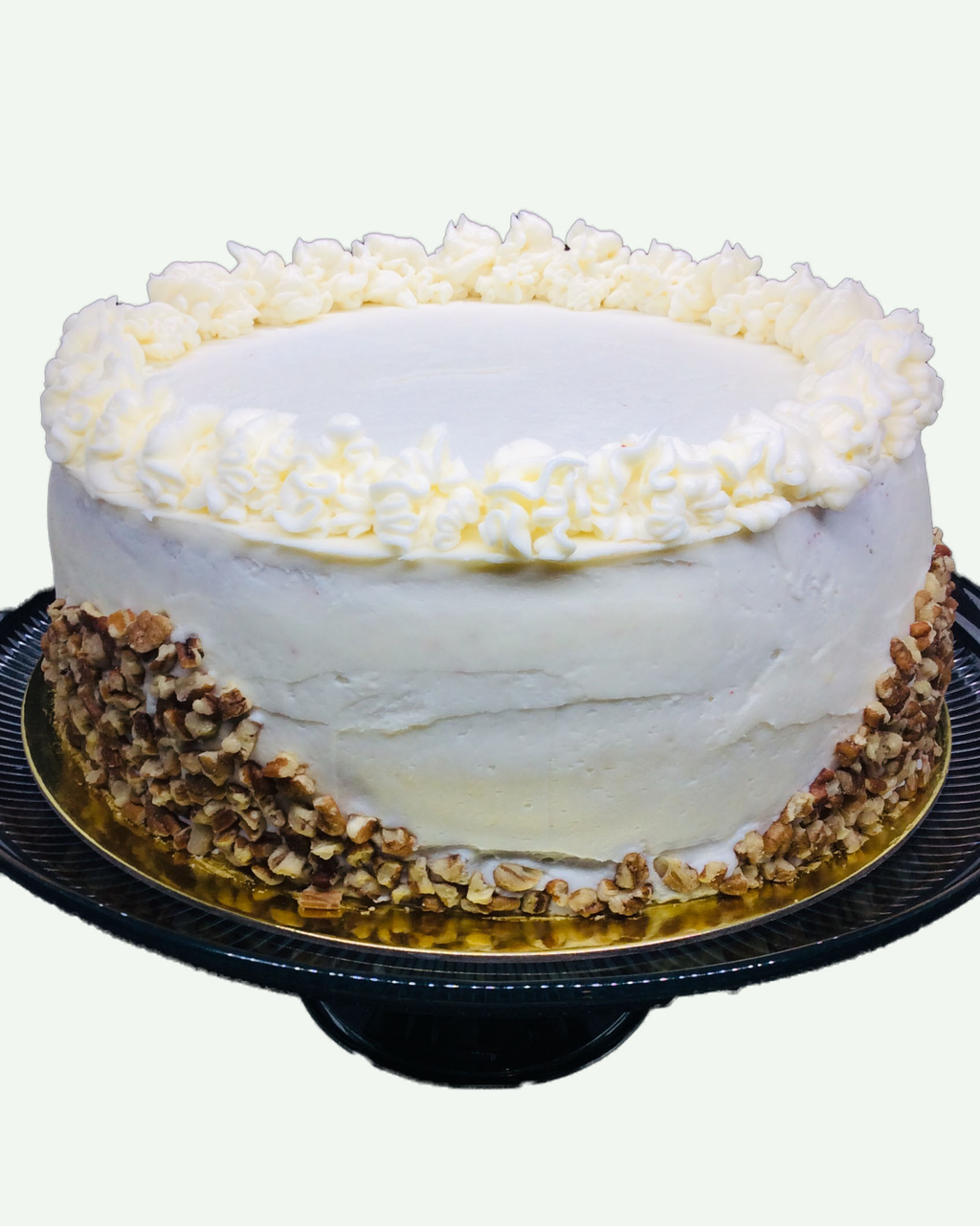 9 inch Nutty Red Velvet Cake with cream cheese icing
